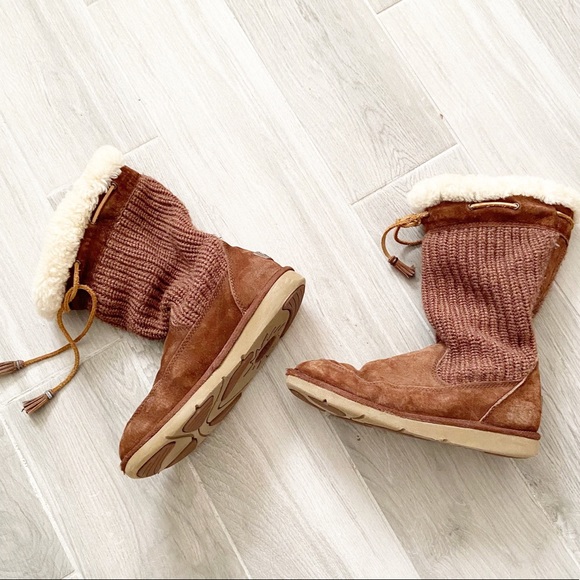 Ugg | Fishnet Winter Boots (GUC) - Picture 5 of 6